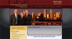 Desktop Screenshot of ggrlaw.com